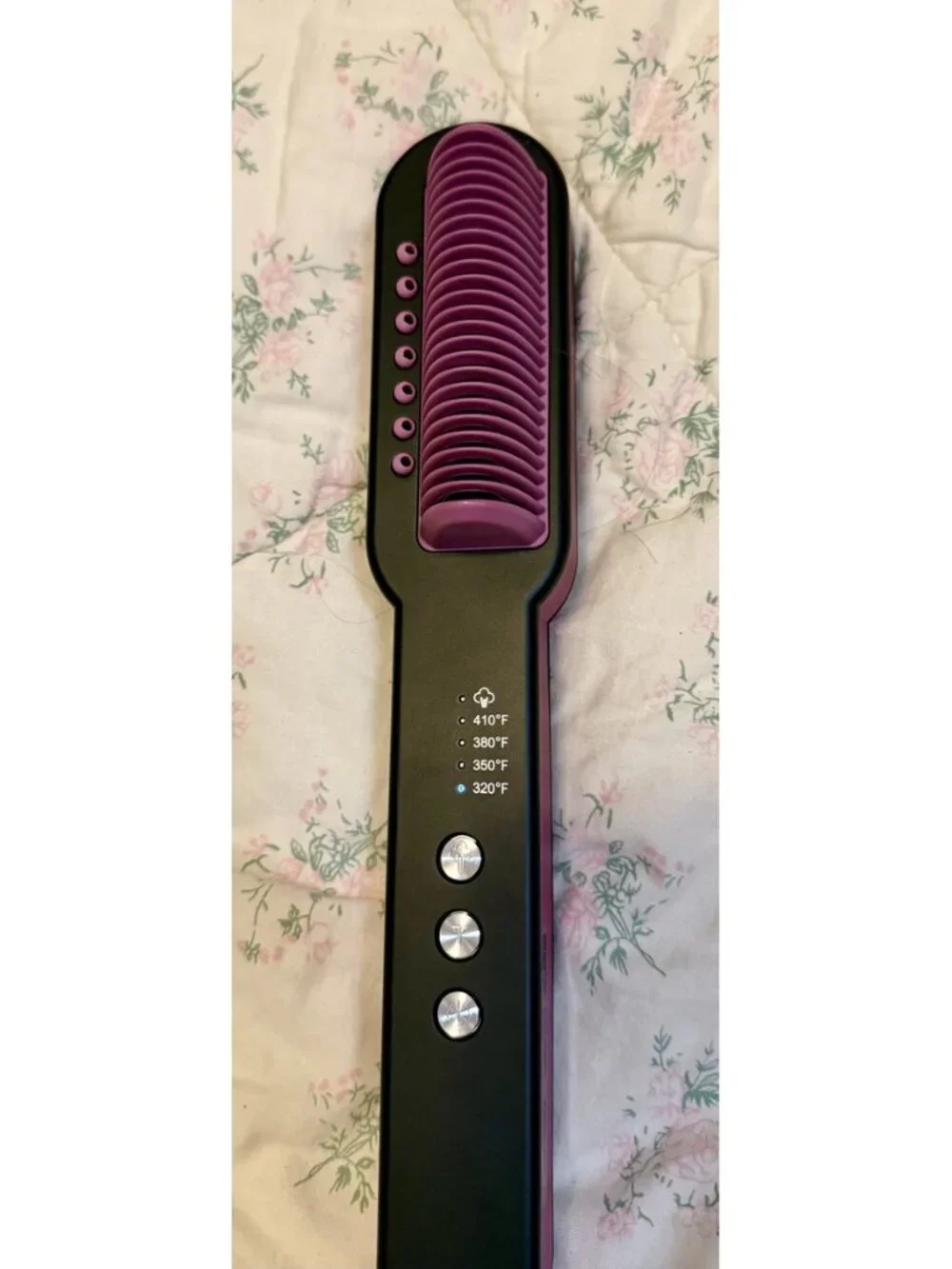 NEW Slopehill STEAM Hair STRAIGHTENER Brush IONIC New Open Box KD890
